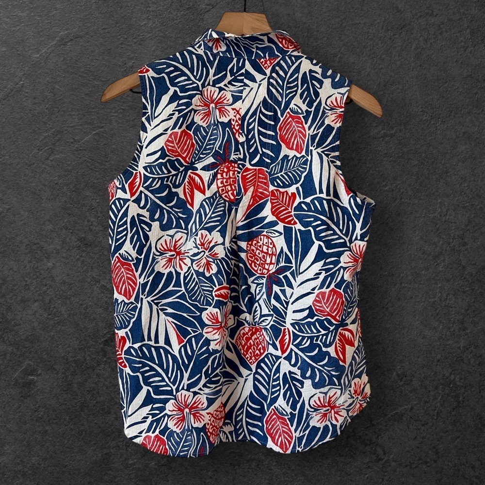Tommy Bahama Nova Wave Coco Bay Sleeveless Top Size S - Picture 9 of 11